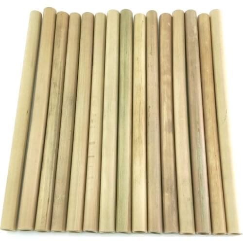 5PCS/Set Zero Waste Portable Fruit Juice Milk Eco-Friendly Biodegradable Bamboo Straw Reusable Organic Drinking Bamboo Straws