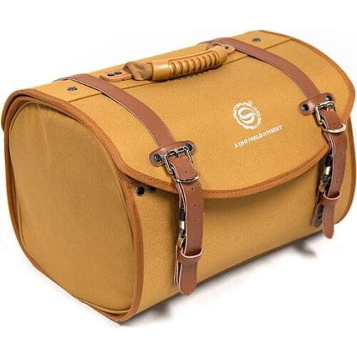 SFK Motorbike Racing Back Seat Rear Seat Storage Tank Bag Box/ Black Good Quality Motorcycle Riding Helmet Backpack/ Motocross