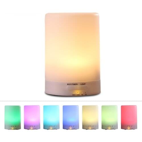 Ultrasonic Aroma Diffuser Body Source 100ml 7 Colors Light Timer Electric Fragrance Lamp Aromatherapy Essential Oils Humidifier