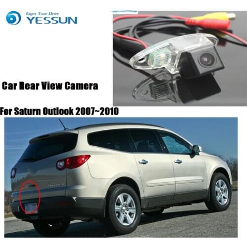 YESSUN Car Rear View Camera Reversing Backup Camera For Saturn Outlook 2007~2010 HD CCD Night Vision WaterProof car back camera