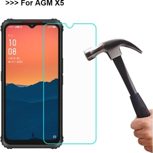 Tempered Glass For AGM X5 Pelicula De Vidro 9D Protective Glass Screen Protector for Cristal Templado AGM X5 X 5 Phone Film