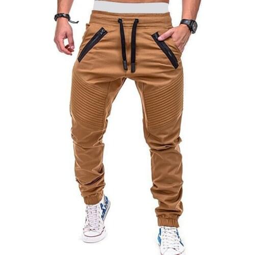 Thoshine Brand Spring Autumn Men Pencil Pants ankle length Elastic Waist Sweatpants Casual Knitted Trousers Jogger Pants