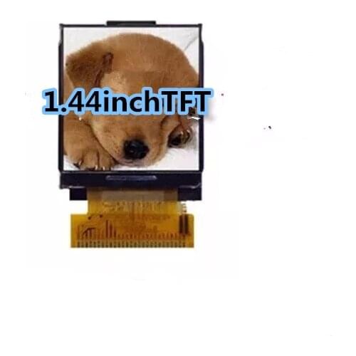 1.44 inch TFT display 128X128 27PIN parallel port 65K color LCD screen ST7735S/ILI9163C IC