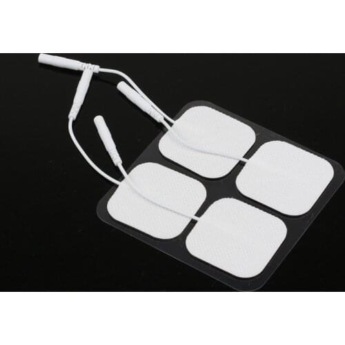 20 pcs tens Transcutaneous massager Electrical Nerve Stimulation electrodes pads 4cm*4cm electroe stimulador reusable patch