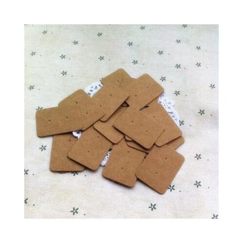 25*35mm all blank paper kraft wedding decoration and gift love paper card