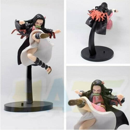 Anime Demon Slayer Kamado Nezuko Jumping Ver. Figure Model Toy No Box New