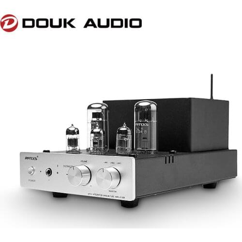 Douk audio HiFi Push-Pull EL34 Vacuum Tube Amplifier Bluetooth Stereo Class AB Power Amp With Headphone Amp