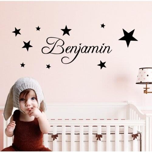 COCOPLY Custom Kids Name For Kids Rooms DIY Wand Aufkleber Kunst Decals fur Tiny Tots Room Decor