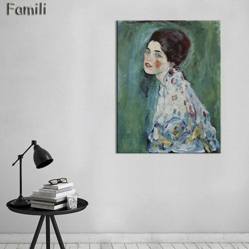Abstract art Canvas Print Painting Art Gustav Klimt Classic Art Styles, Wall Pictures For Corridor, Wall Decor Modern Home Decor