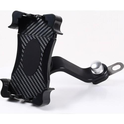 Motorcycle Motorbike Phone Mount Holder 360° Rotation Phone Holder for Motorcycle Mirror Phone Mount for Iphone 12
