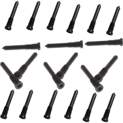 OEM Black Back Cover Screw for iPhone X New Bottom Dock Connector Five Star Pentalobe Screws, 100pcs/lot