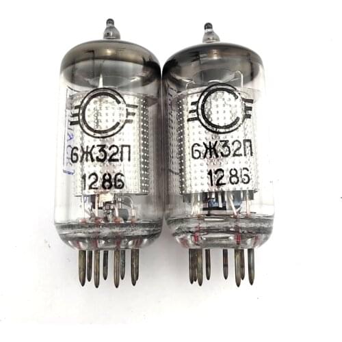 Toxic Soviet EF86 6Ж32n Electron Tube Replacing 6J8 EF806S Electron Tube