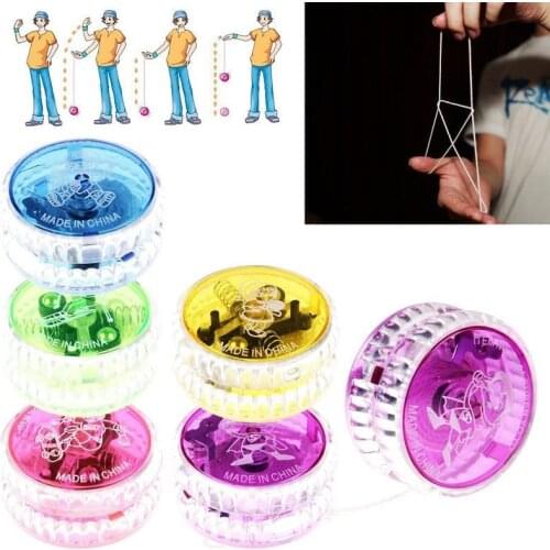 Creative Hobby Magic YoYo LED Light Classic Toys Children Games Yo Yo Professional Practice Juggling Amateur Show Toys Kids Gift