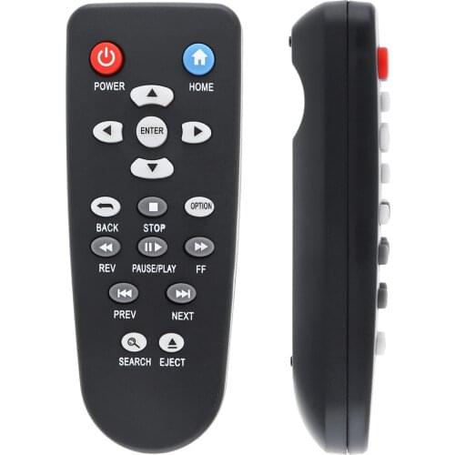 Universal 433MHz IR Smart TV Remote Control 8M Transmission Distance Remote Controller Replacement for WD 1080P HD WDTV