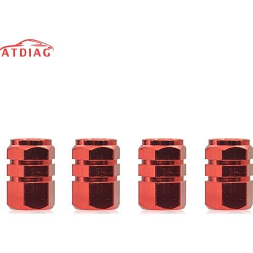 4Pcs Aluminum Car Vehicle Wheel Tire Valve Stem Caps Dust Covers Auto Motorcycle Airtight Stem Bicycle Air Caps Styling