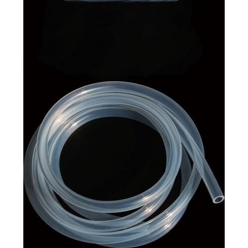 5/10 Meter Silicone Tube Hose food Grade Odorless Transparent Resistant Rubber Hose