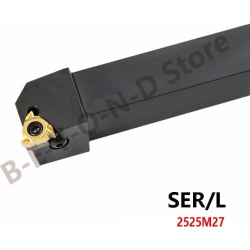 BEYOND SER2525M27 SEL2525M27 SER3232P27 SEL3232P27 SRL SER 2525M27 3232P27 Threading Lathe Turning Tool Holder CNC Cutter