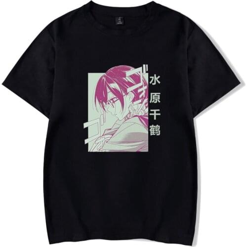 Creative 3D Anime Tshirt Rental Girlfriend Mizuhara Chizuru Tee New Summer Holiday Street Graffiti Men/Women Casual T-shirt