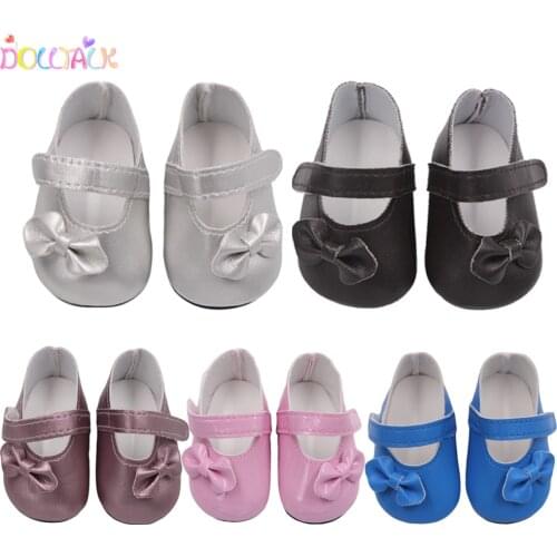 Doll Talk Factory direct sales Cute For 18 inch American doll shoes Americangirl children Glitter Girl Doll Shoes Accessories