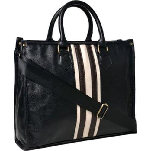 Mens Bag Casual Shoulder Bag Briefcase Original Korean Version of The British Business Vintage