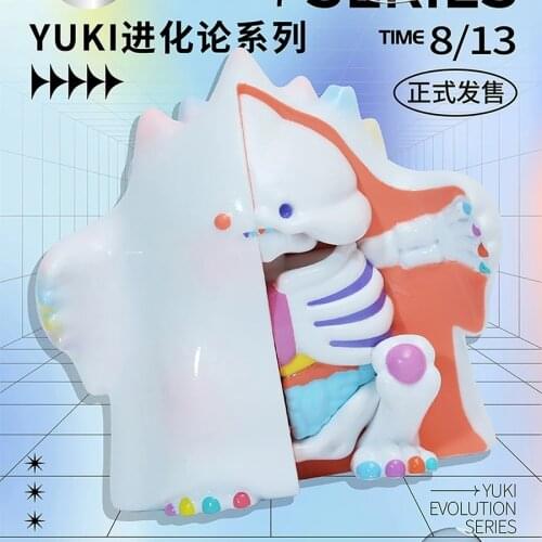 Blind Box Toys Original Pop Mart YUKI Evolution Series Model Confirm Style Cute Anime Figure Gift Surprise Box