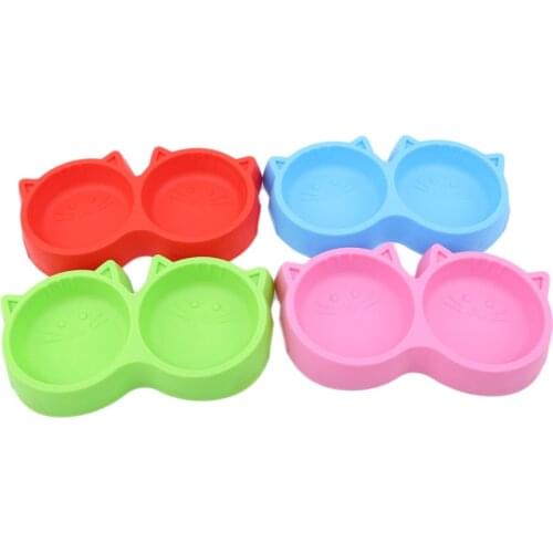 Plastic Pet Dog Feeding Food Bowls Puppy Slow Down Eating Feeder Cat Shape Dish Bowel Prevent Obesity pet product