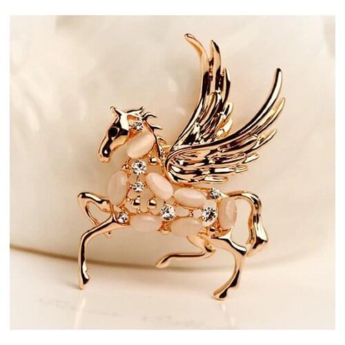 RED SNAKE Gold Brooches For Clothes