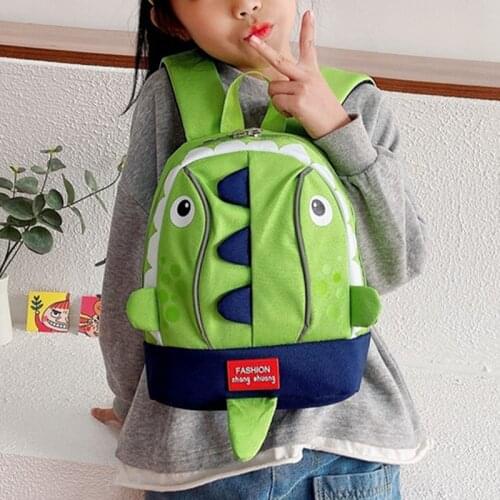 Cute Childrens Backpacks for Girls Dinosaur Small School Bag Baby Nylon Bookbags Toddler Kids High Quality Bagpack Kids Mochila
