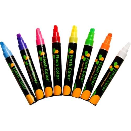 Special fluorescent pen for LED fluorescent board brush erasable color graffiti light emitting pen electronic light emitting pen