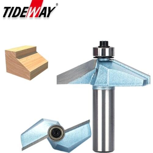 Tideway Industrial Grade 30 Degree Angle Woodworking Cutter Chamfering Milling Cutter Trimming Machine Carving Router Bits