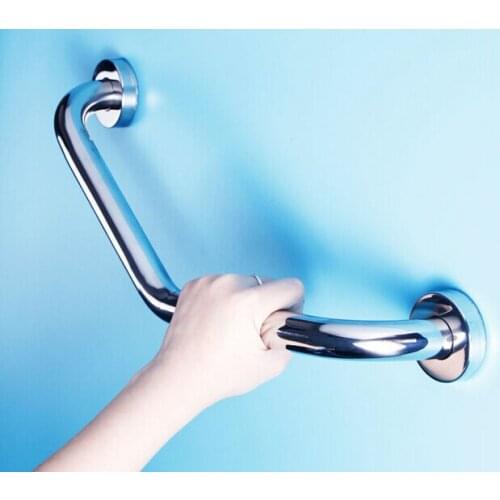 Vidric three curved armrest Bathroom grab bars Stainless steel bathtub hand rails safety hand bar