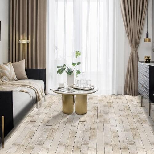 Wood Vinyl Wallpaper Roll Self adhesive Wall Sticker Living Room Bedroom Kitchen Furniture Decor Floor Stickers Wood Grain Film