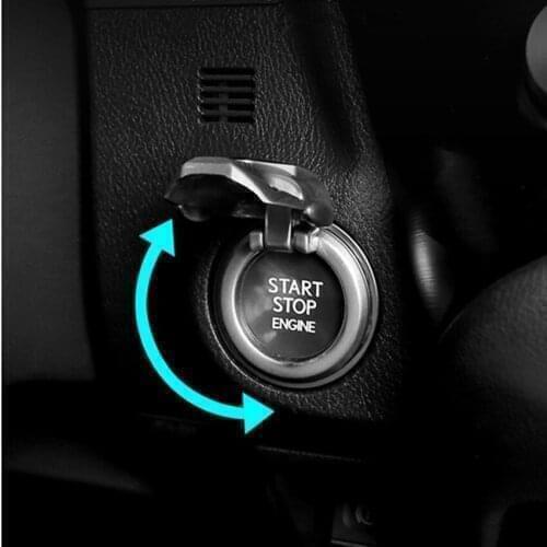 Car Engine Ignition Start Protective Cover Decoration Sticker For Volkswagen VW Polo t4 t5 golf 4 golf 7 vw Jetta Gol Fox CrossF