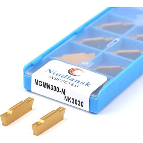 10pcs MGMN150-G MGMN200-G MGMN300-M MGMN400-M NK3030 CNC Lathe Tool Carbide Insert Grooving Turning Tool,Cutting Blade,for steel