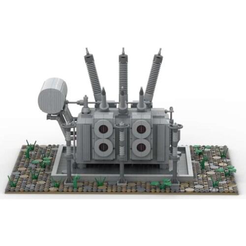 Childrens toys,1885PCS MOC building blocks, high-voltage transformer small particle building blocks