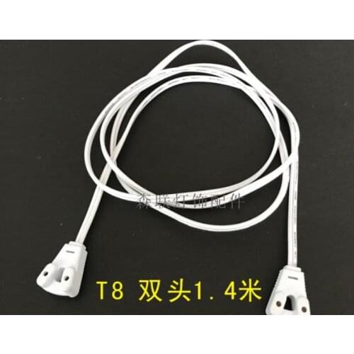 Double Head T8 Light Box Cable, Portable Lighting Accessory 1.4m
