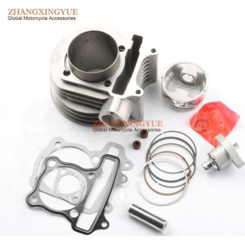 155cc 58.5mm big bore Cylinder Set for 152QMI 157QMJ GY6 125 GY6 150 4 stroke Scooter