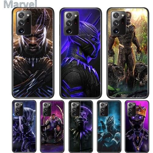 Marvel Black Panther For Samsung Galaxy A01 A11 A22 A12 A21S A31 A41 A42 A51 A71 A32 A52 A72 A02S Soft Phone Case