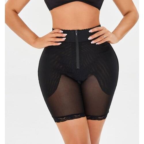 Butt Lifting Underwear Waist Trainer Body Shaper Shapewear Fajas Slim Tummy Tucker Thigh Trimmer Leg Shaper Butt Pad Hip Panties