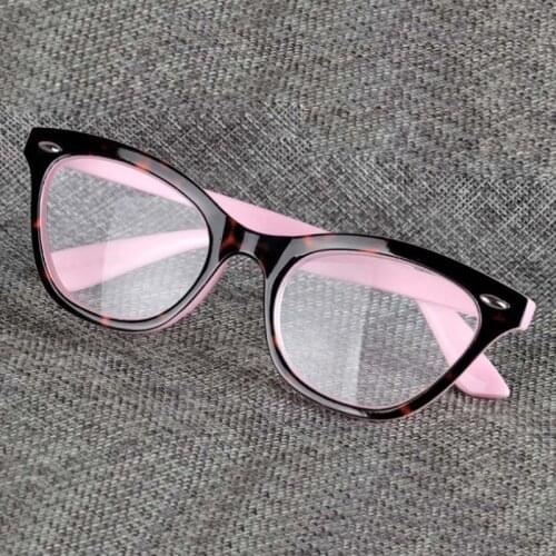 New ladies reading glasses fashion cats eye womens high-quality reading glasses for the elderly