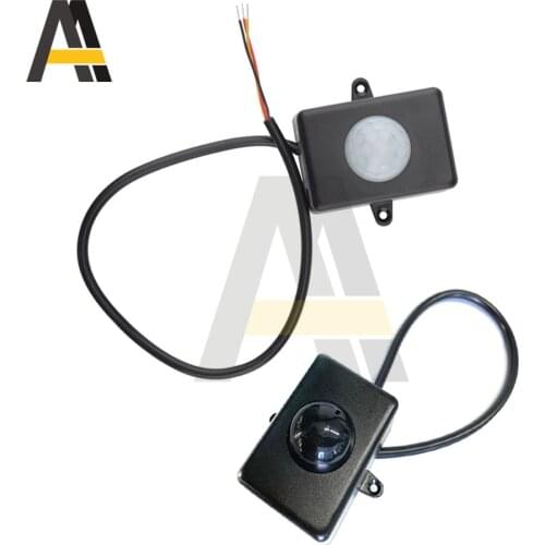 Pyroelectric Human Body Infrared Sensor Human Body Induction Module Switch DC4.5V-20V Corridor Elevator Delay Motion Sensor 3-7M