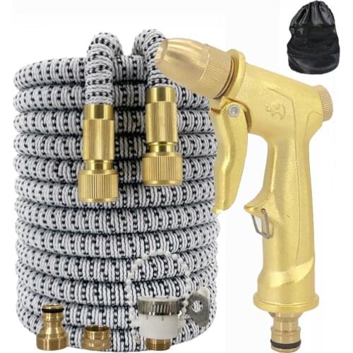 Lightweight Wearable Garden Watering Hose Retractable Mmagic Garden Hose Flexible High Pressure Wash Water Gun For The Garden