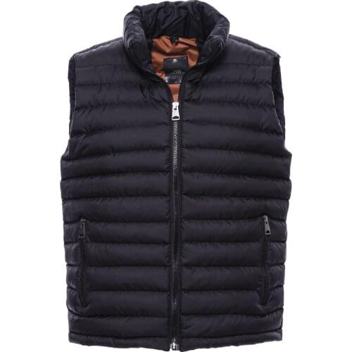Quilted Puffer Black Vest