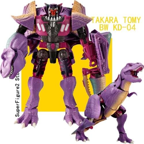 Transformation TKRTOMY 100% genuine Tyrannosaurus Rex BW KD-04 Action Figure Toys