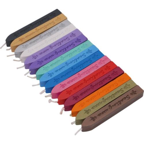 Vintage Sealing Wax Sticks Candle Wick Antique Letter Totem Fire Manuscript Envelope Seal Waxes