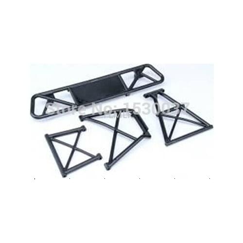 Rear Bumper Kit Fit for 1/5 Losi 5ive-t Rovan LT King Motor X2