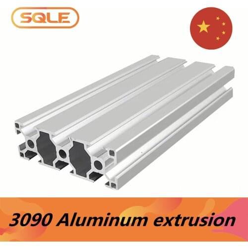 3090 Aluminum Profile 8.2mm T Slot 3090 Aluminium Extrusion Anodized 100 - 600mm CNC 3D Printer Parts