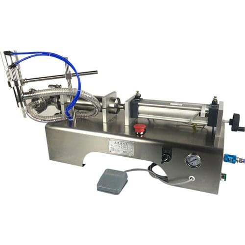 50-500ml Horizontal single-head pneumatic liquid filling machine Automatic quantitative filling machine