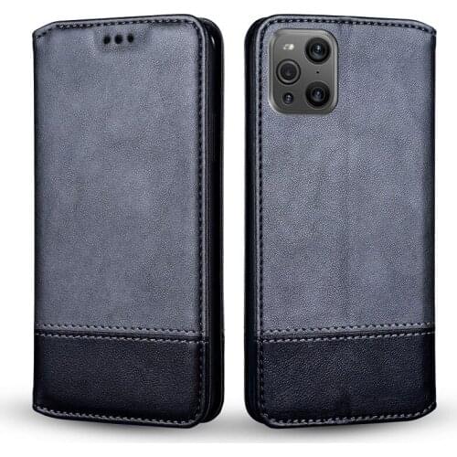 Case for Oppo Find X3 Pro funda Wallet Retro PU Leather Card Slot Stand Phone cover Protection coque for Oppo Find X3 Pro Case