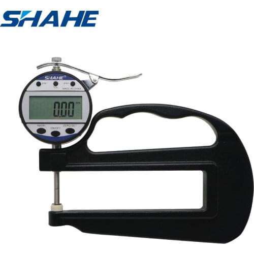 High quality 0-10 0.01mm digital thickness gauge measurement for thickness of jewelry ,leather metal film